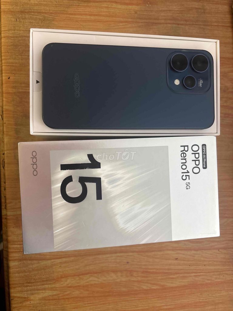 Oppo Reno 15 5G Xanh chính hãng mua tại TGDĐ. Mua bán Điện thoại tại Thành phố Thủ Đức Tp Hồ Chí Minh được đăng bởi Thaomy hình 1
