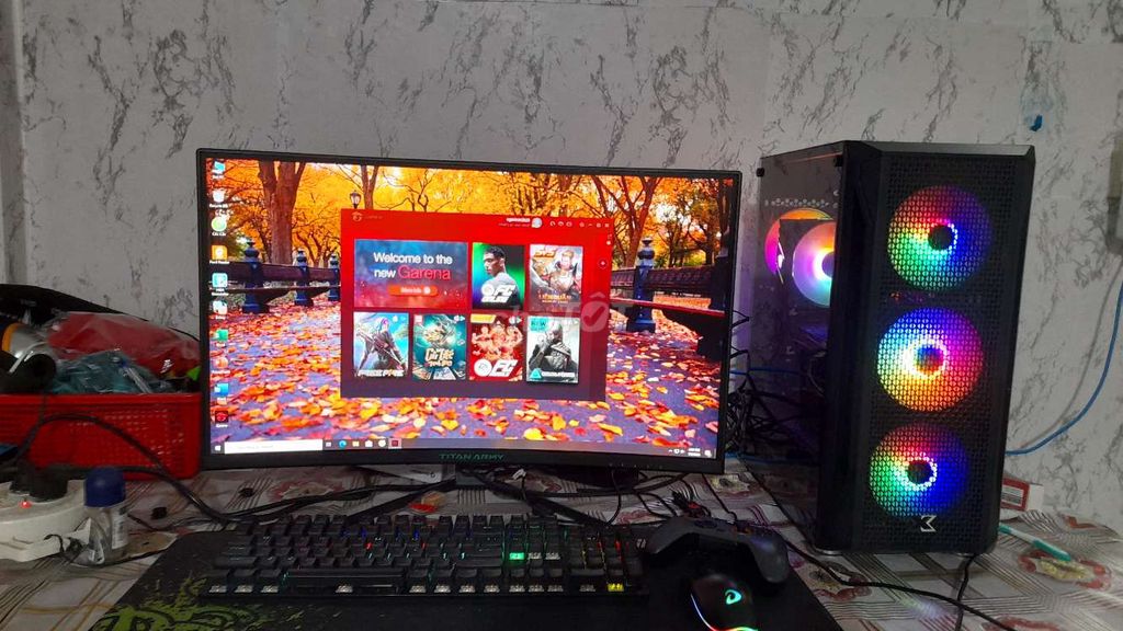 Bộ máy chơi Fifa, gata5, đột kích, liên minh .... Mua bán Máy tính để bàn tại Thành phố Mỹ Tho Tiền Giang được đăng bởi Vi Tính Lâm Ngân hình 1