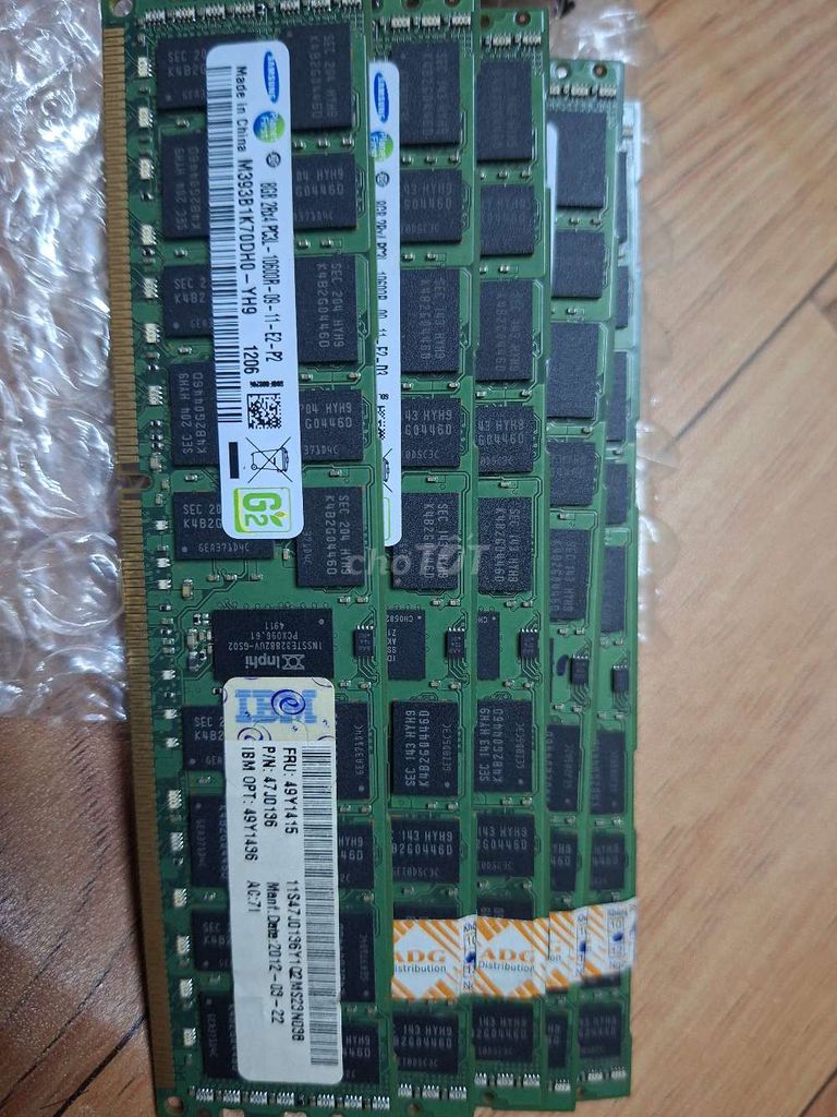 RAM Samsung 8GB DDR3 1333MHz Mới. Mua bán Linh kiện (RAM, Card...) tại Quận Gò Vấp Tp Hồ Chí Minh được đăng bởi PHAMVANTHONG hình 1