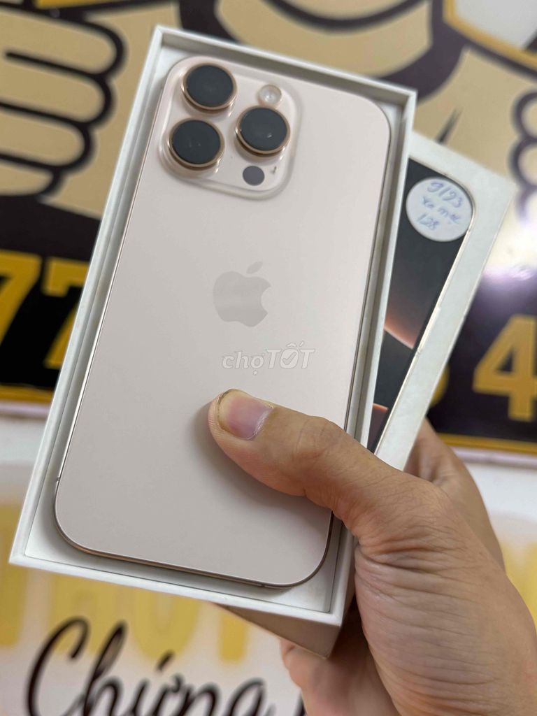 iPhone 16 Pro 128GB Vàng fullbox đẹp keng. Mua bán Điện thoại tại Quận Tân Phú Tp Hồ Chí Minh được đăng bởi trương thành hưng hình 1