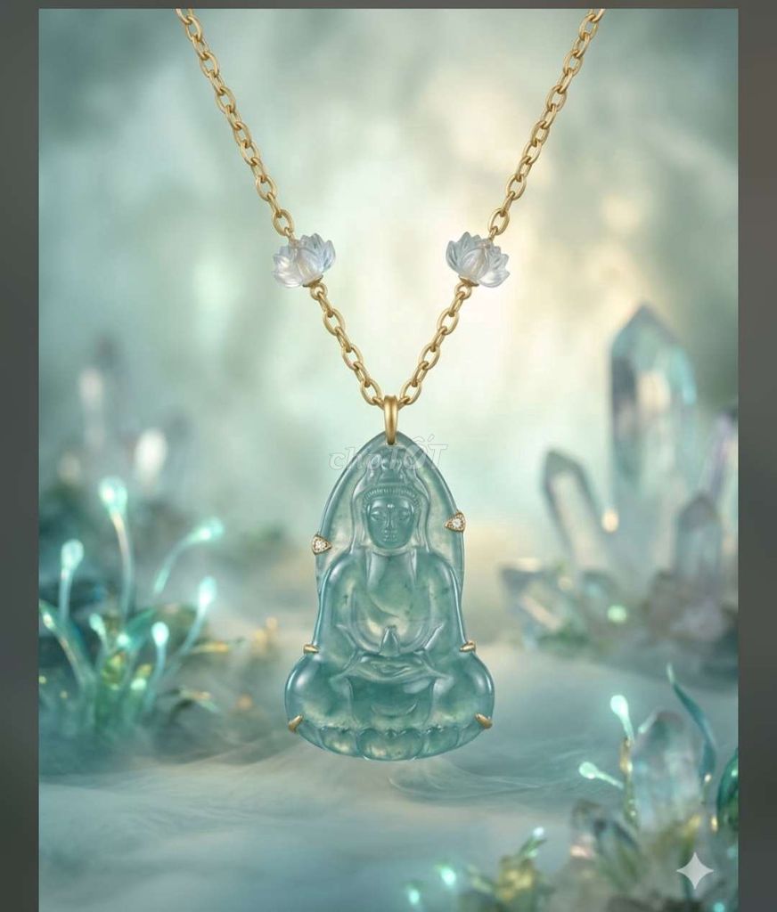 Dây chuyền Ngọc Jade A Mẹ Quan Âm Nữ. Mua bán Phụ kiện thời trang khác tại Quận Hà Đông Hà Nội được đăng bởi BÉ KITTY TV hình 1