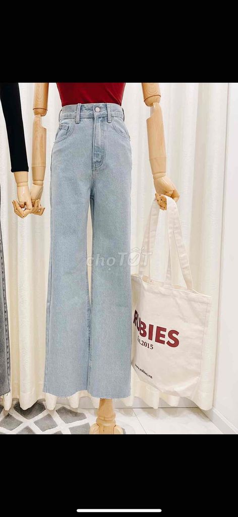 Jeans ống rộng Rubies size L