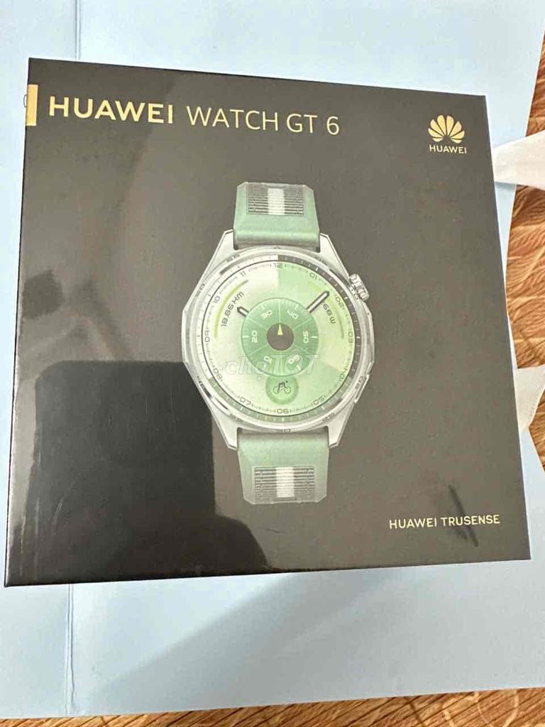 huawei gt6 xanh mới nguyên 100%. Mua bán Thiết bị đeo thông minh tại Quận Cầu Giấy Hà Nội được đăng bởi Nguyễn Cường hình 1