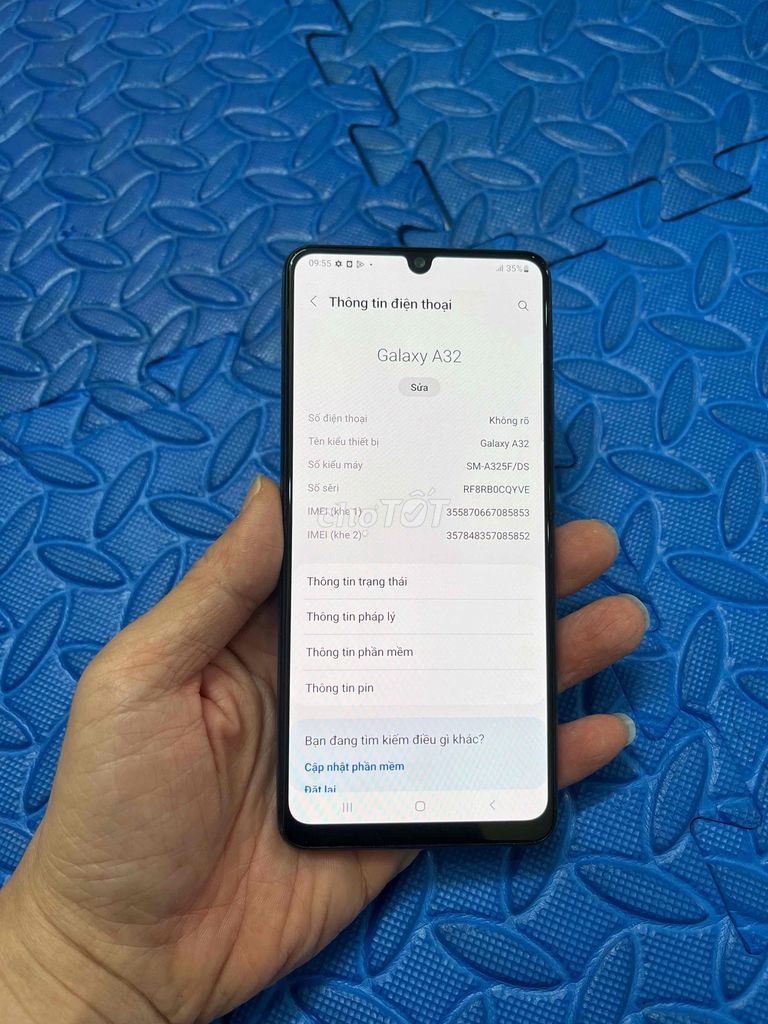 Bán Samsung A32 Ram6/128 pin 5000 zin cũ