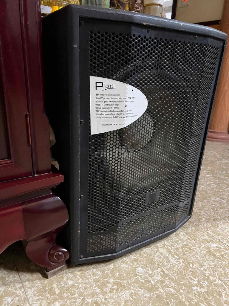 Loa siêu trầm điện B&W PRO 151 Đen bass 40cm. Mua bán Tivi, Âm thanh tại Huyện Yên Mỹ Hưng Yên được đăng bởi trường Giang hình 1
