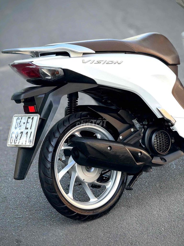 Honda Vision 110 2021 Trắng. Mua bán Xe máy tại Quận Bình Tân Tp Hồ Chí Minh được đăng bởi XE MÁY TẤN ĐỘ hình 8