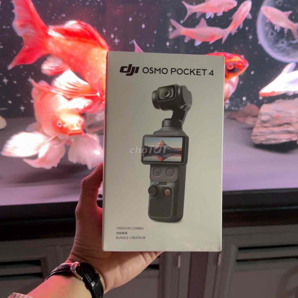 Camera hành động DJI Osmo Pocket 4 Đen. Mua bán Máy ảnh, Máy quay tại Quận 12 Tp Hồ Chí Minh được đăng bởi Thành Lam hình 1