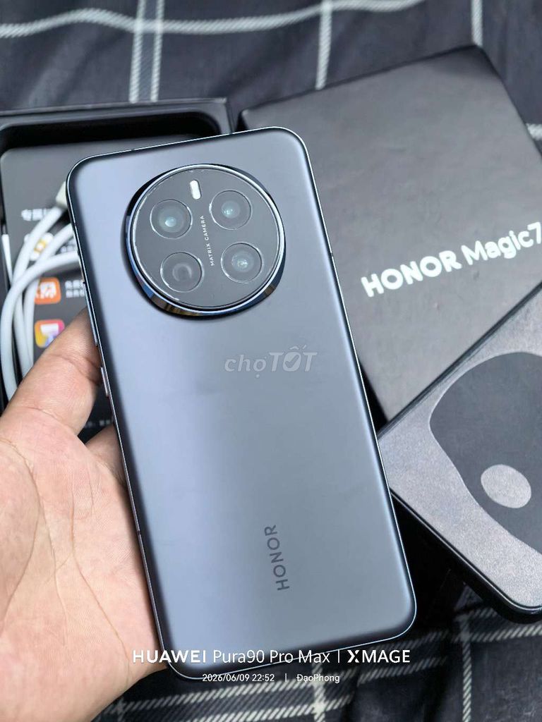 Honor Magic 7 512GB Đen Đã sử dụng. Mua bán Điện thoại tại Huyện Củ Chi Tp Hồ Chí Minh được đăng bởi Đạo Phong hình 1