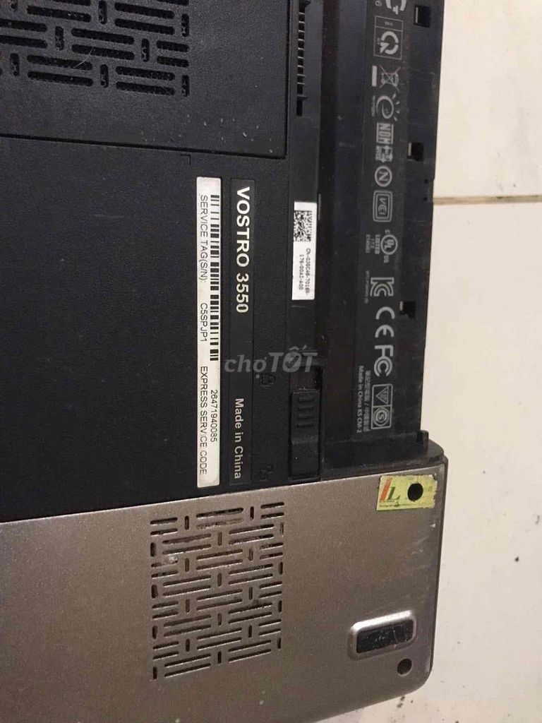 Sát Dell Vostro 3550 và thùng pc kèm nguồn.. Mua bán Laptop tại Quận 8 Tp Hồ Chí Minh được đăng bởi Nguyên hình 1