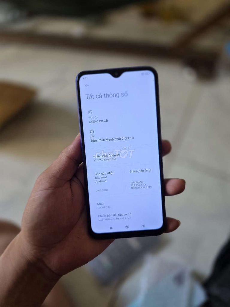 Xiaomi Redmi 9 128GB Tím. Mua bán Điện thoại tại Thành phố Vị Thanh Hậu Giang được đăng bởi máy củ giá tốt  hình 1