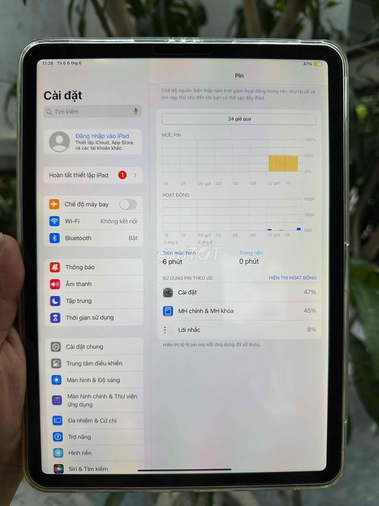 hiếm ipad pro 11inch máy 99, fullbox sạc zin. Mua bán Máy tính bảng tại Thị xã Đông Hòa Phú Yên được đăng bởi Tuấn Quang hình 2