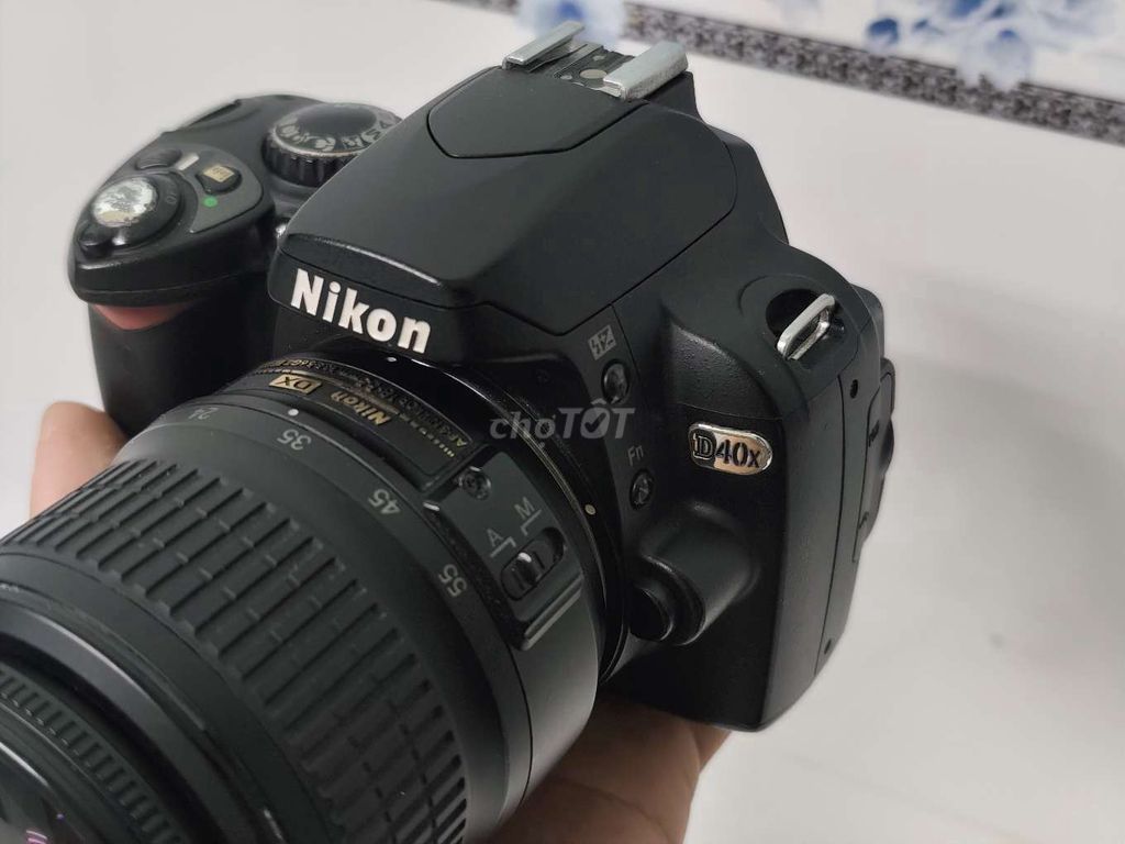 Máy ảnh Nikon D40x Đen. Mua bán Máy ảnh, Máy quay tại Huyện Bình Chánh Tp Hồ Chí Minh được đăng bởi Đức  hình 1