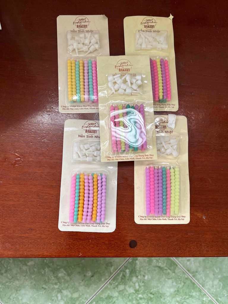 Nến sinh nhật First Garden Bakery. Mua bán Sở thích khác tại Quận Cầu Giấy Hà Nội được đăng bởi Giang hình 1