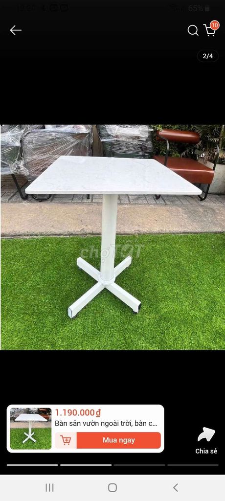 Bàn gỗ lõi xanh thép trắng mới 100%. Mua bán Bàn ghế tại Quận Phú Nhuận Tp Hồ Chí Minh được đăng bởi Thiên Diệp hình 1