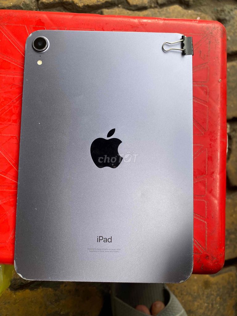 bán ipad mini 6-wifi 64gb bể màn hình iCloud off r