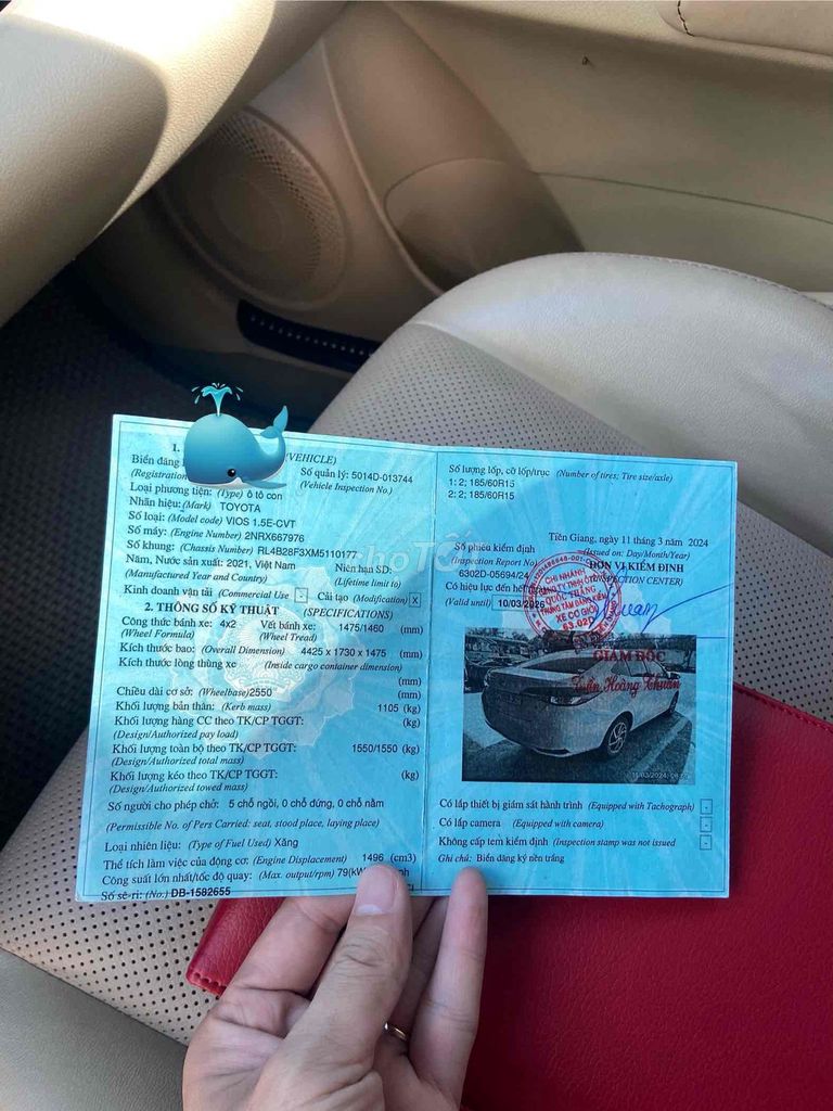 Toyota Vios 2021 1.5E CVT - 72000 km. Mua bán Ô tô tại Thành phố Thủ Đức Tp Hồ Chí Minh được đăng bởi Phan V Đậu hình 8