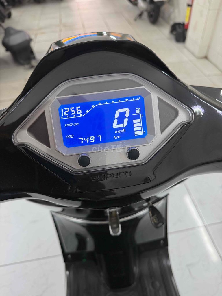 Скутер ESPERO Diamond Pro 50cc, 2024 г., черный глянцевый, пробег 7500 км