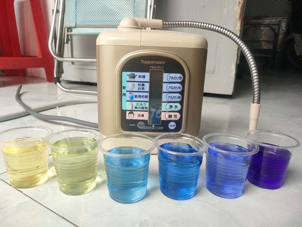 Máy lọc nước Tupperware TA-40 Vàng kem Nhật Bản. Mua bán Bếp, lò, đồ điện nhà bếp tại Huyện Củ Chi Tp Hồ Chí Minh được đăng bởi LÊ CƯỜNG hình 1
