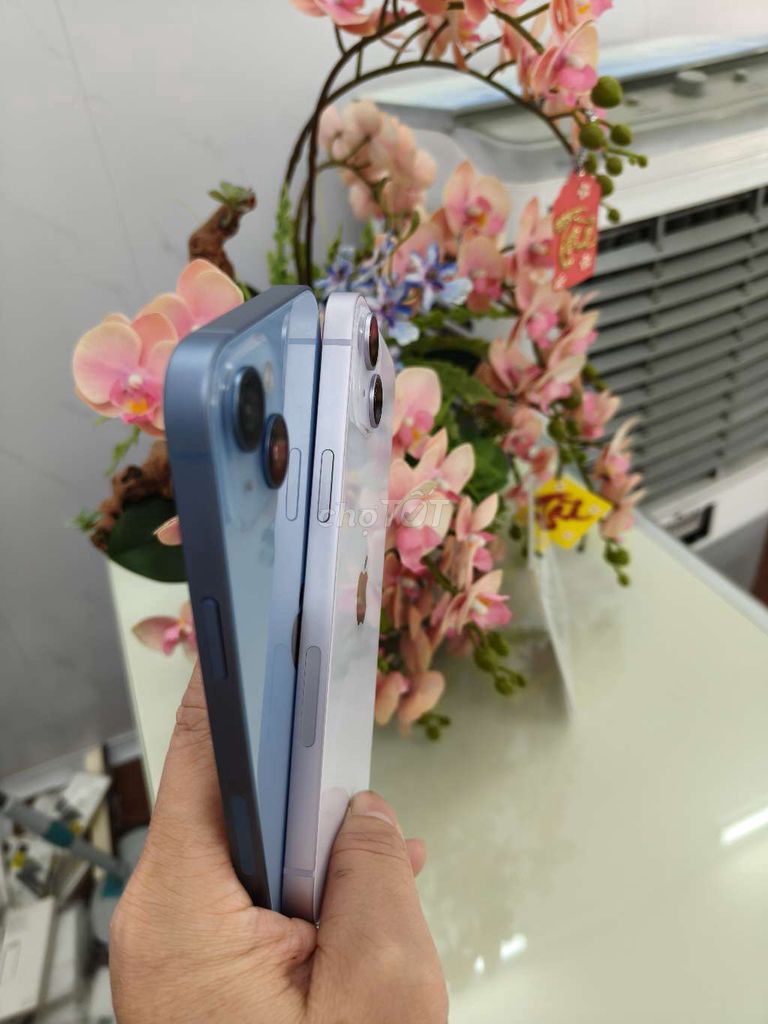 Apple iPhone 14 plus , tím , xanh. Mua bán Điện thoại tại Thành phố Buôn Ma Thuột Đắk Lắk được đăng bởi Tèo Điện Thoại  hình 1