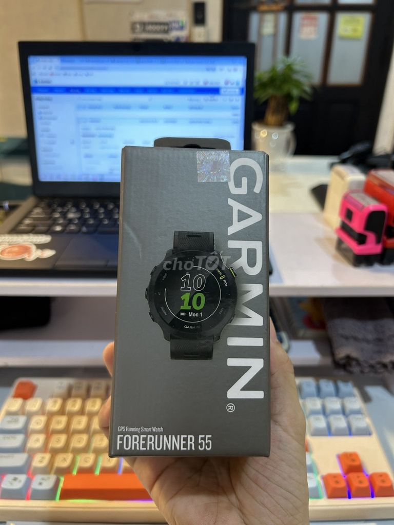 Garmin FRN 55 42mm Đen. Mua bán Thiết bị đeo thông minh tại Quận Phú Nhuận Tp Hồ Chí Minh được đăng bởi Chị Yến  hình 1