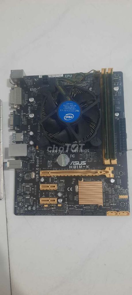 Mainboard ASUS H81 i3-4160 8GB chạy full chức năng. Mua bán Linh kiện (RAM, Card...) tại Quận 12 Tp Hồ Chí Minh được đăng bởi Nội Thất Ngôi Nhà Xanh  hình 1
