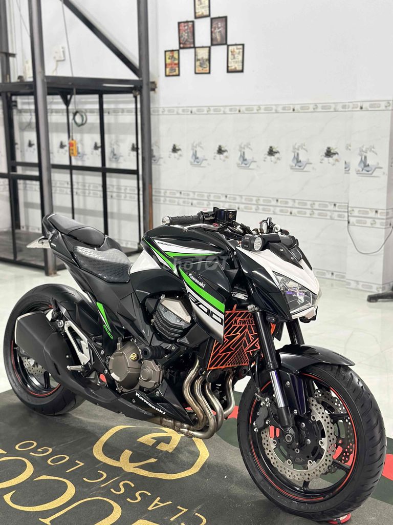 Z800 non ABS Date 2015 bssg odo 14k bao ký