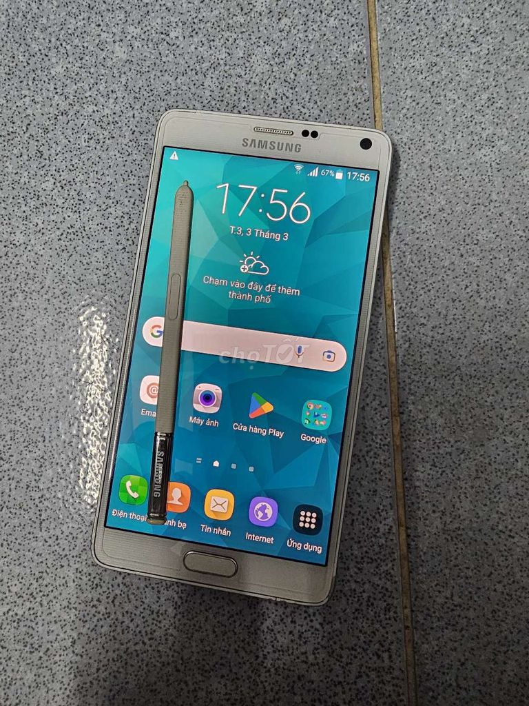 Samsung Galaxy Note 4 qt 1 sim gl giao lưu. Mua bán Điện thoại tại Quận 12 Tp Hồ Chí Minh được đăng bởi DN hình 1