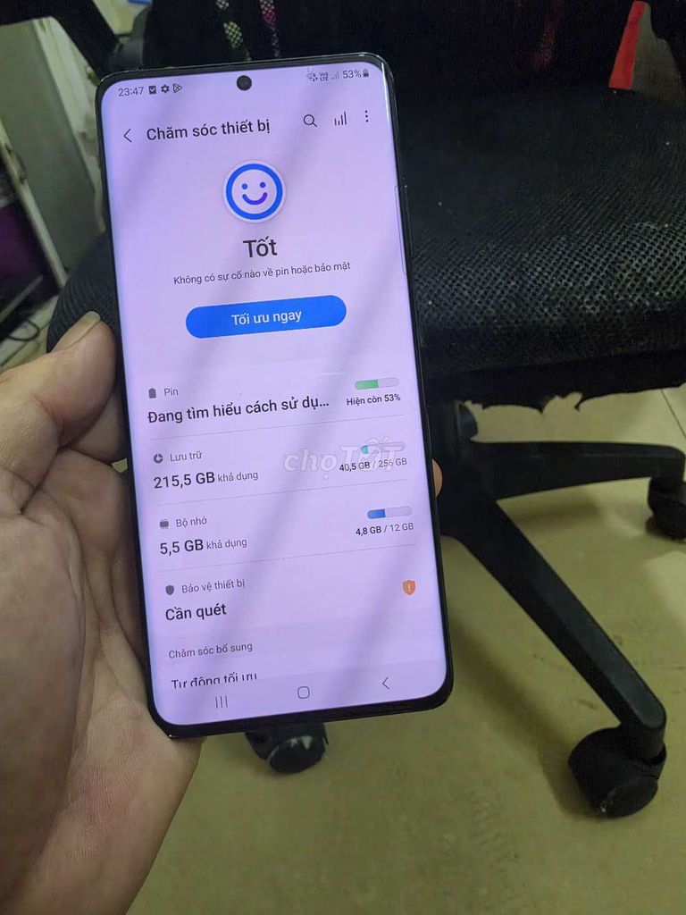 Samsung S21 Ultra 12GB/256GB 5G Đen Like New. Mua bán Điện thoại tại Huyện Hoài Đức Hà Nội được đăng bởi phan văn hưng hình 1