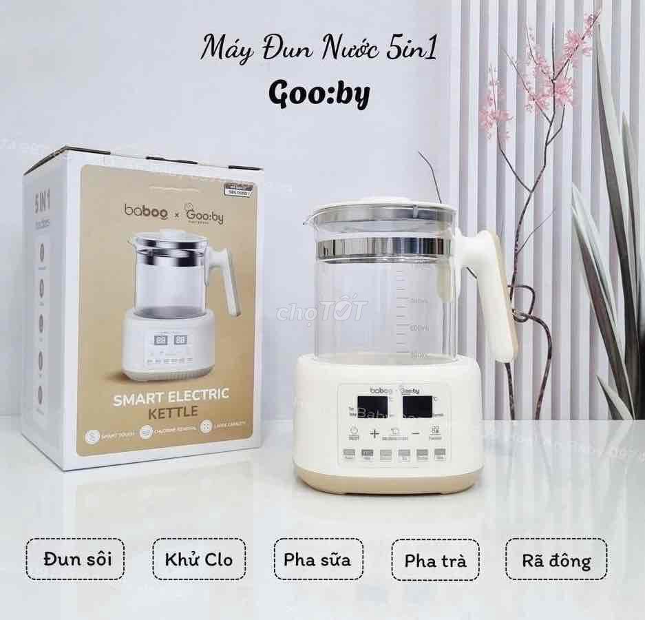 Ấm đun nước điện Gooby 1.3L Trắng. Mua bán Bếp, lò, đồ điện nhà bếp tại Thành phố Huế Thừa Thiên Huế được đăng bởi võ thị bích hà hình 1