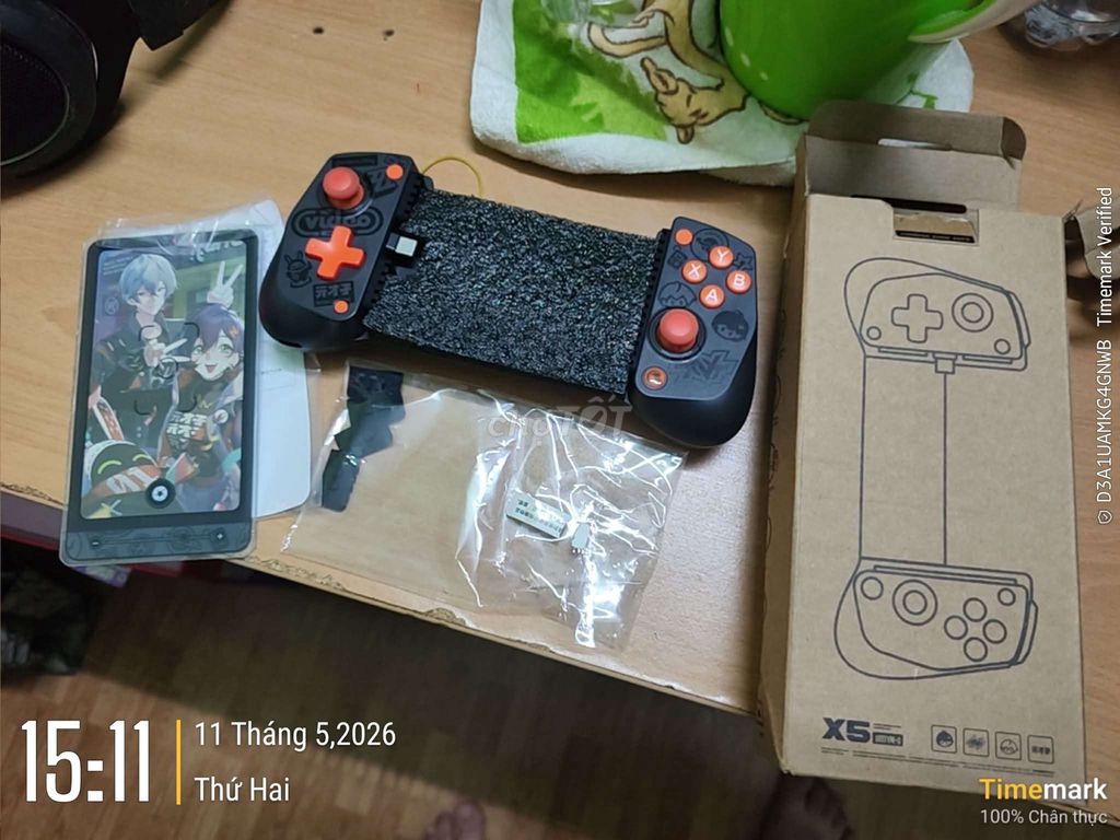 Tay cầm chơi game Gamesir X5 Life Đen. Mua bán Thiết bị chơi game tại Quận Bình Thuỷ Cần Thơ được đăng bởi Đặng HoangAnh hình 1