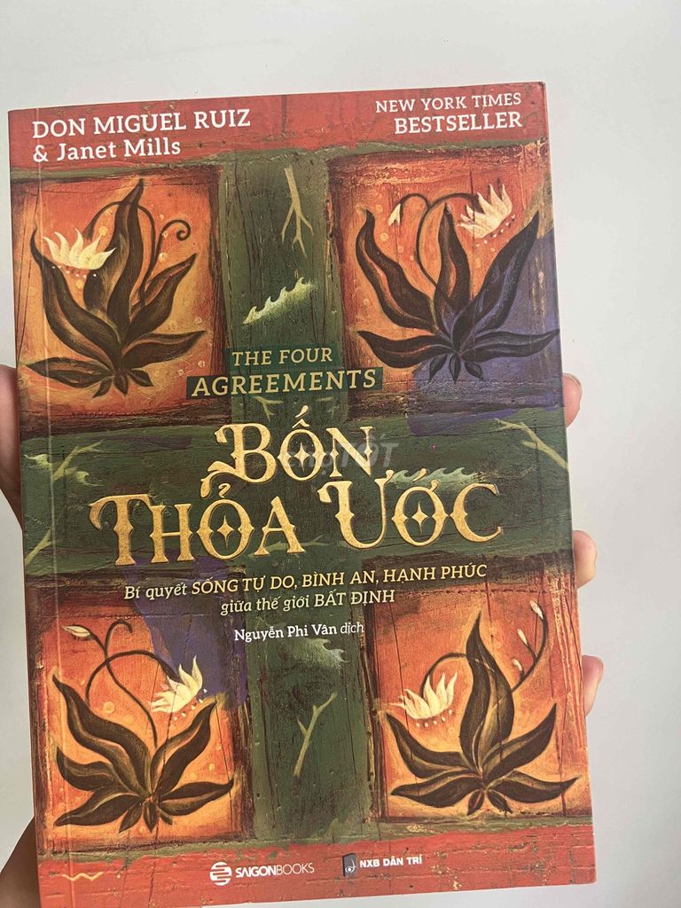 Sách Bốn Thỏa Ước Don Miguel Ruiz. Mua bán Sách tại Quận Hải Châu Đà Nẵng được đăng bởi Anh Nguyễn hình 1