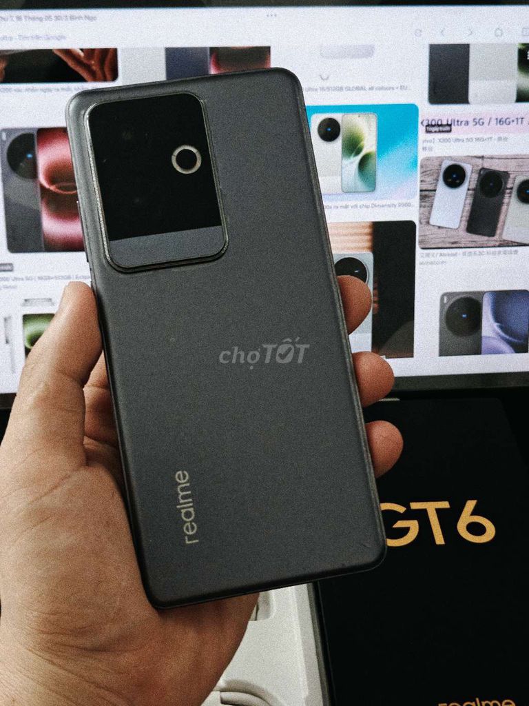 Realme GT6 12GB/256GB Xám. Mua bán Điện thoại tại Quận Hà Đông Hà Nội được đăng bởi Tài hình 1