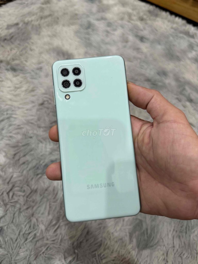 Samsung Galaxy A22 128GB Xanh Ngọc. Mua bán Điện thoại tại Quận Ninh Kiều Cần Thơ được đăng bởi Điện Thoại Cỏ Cần Thơ  hình 1