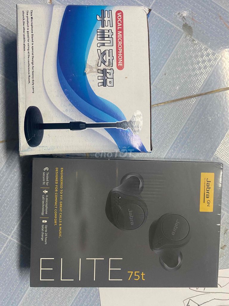 Tai nghe Jabra Elite 75t Đen. Mua bán Tivi, Âm thanh tại Quận 12 Tp Hồ Chí Minh được đăng bởi Khổng Minh Trường hình 1