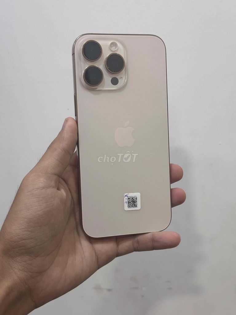 Apple iPhone 16 Pro Max 256GB Vàng Nguyên zin. Mua bán Điện thoại tại Quận 12 Tp Hồ Chí Minh được đăng bởi Sang Mobile hình 1