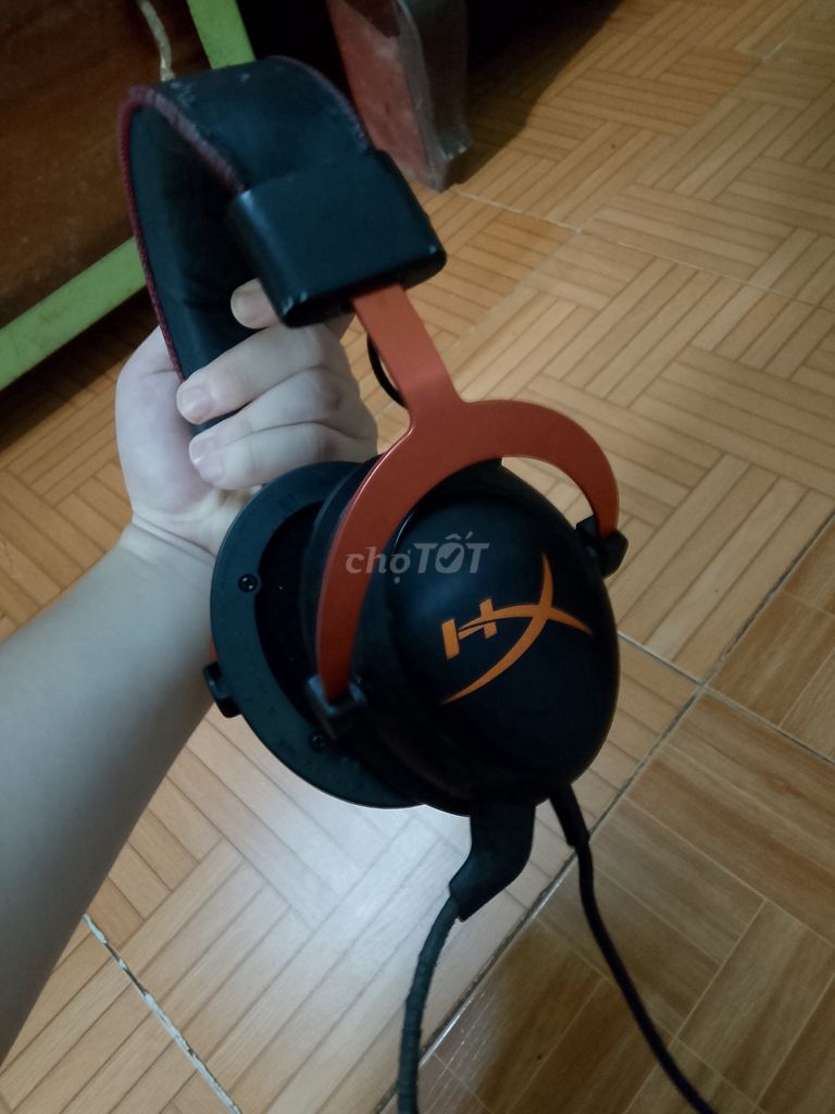 Tai nghe HyperX Cloud 2 Đen cam. Mua bán Tivi, Âm thanh tại Huyện Hòa Thành Tây Ninh được đăng bởi Hao Ngo hình 1