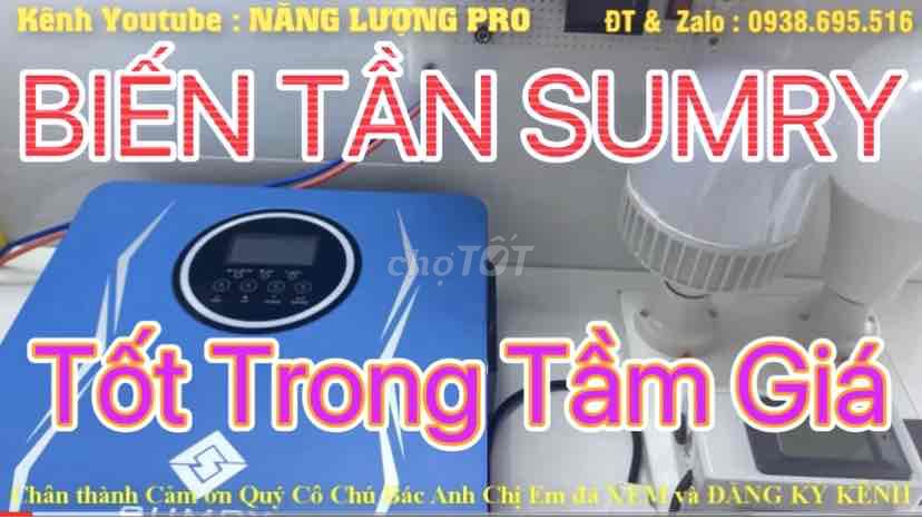 Biến Tần Hệ Độc Lập Xài Như Điện Lưới