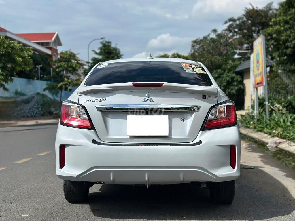 Mitsubishi Attrage CVT đời 2021, màu trắng. Mua bán Ô tô tại Quận Gò Vấp Tp Hồ Chí Minh được đăng bởi Xuân Trường hình 2