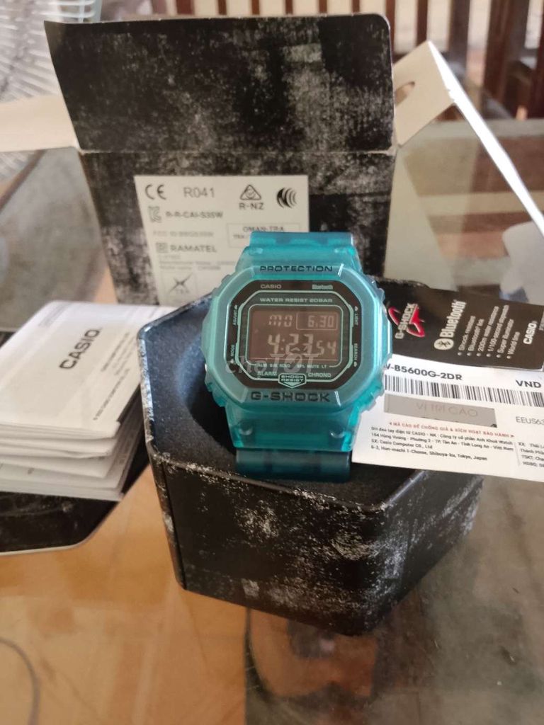 Đồng hồ G-SHOCK mới chưa kích hoạt bảo hành