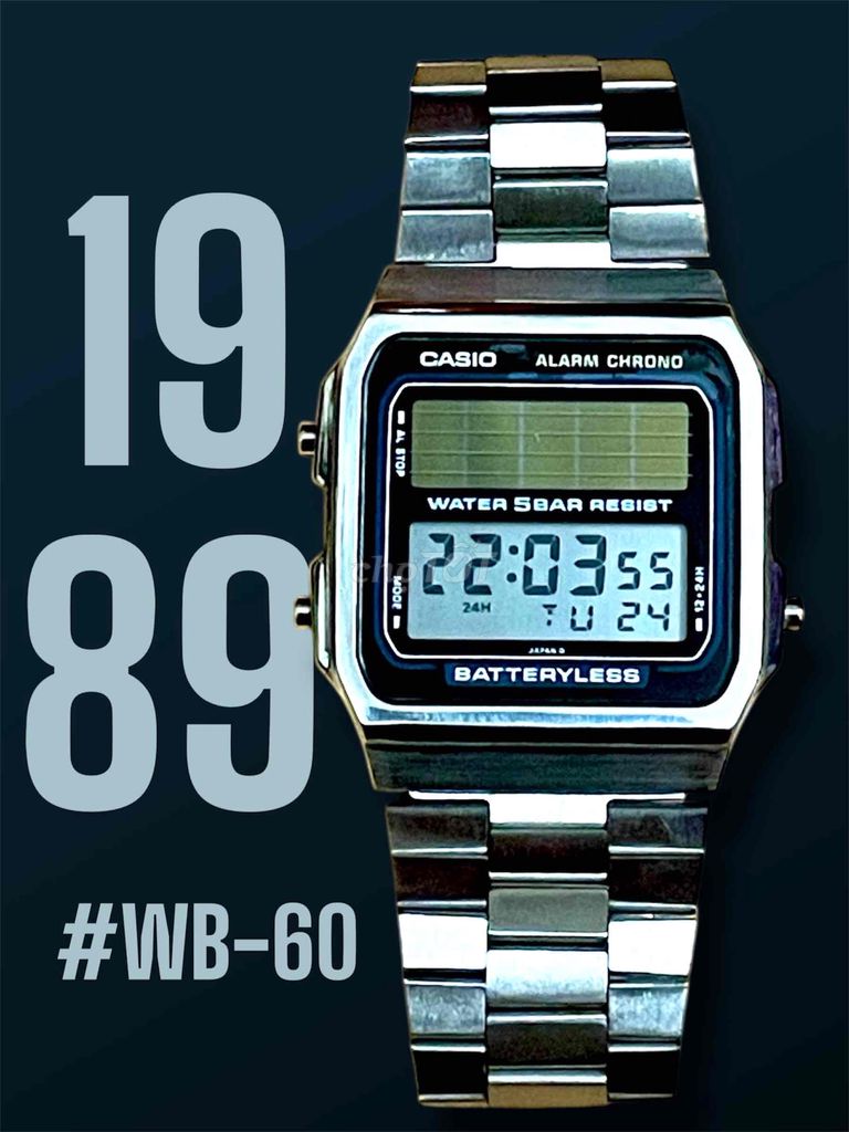ĐỒNG HỒ CASIO SOLAR CỔ XƯA JAPAN. Mua bán Đồng hồ tại Huyện Đầm Dơi Cà Mau được đăng bởi Cường Nguyễn hình 1