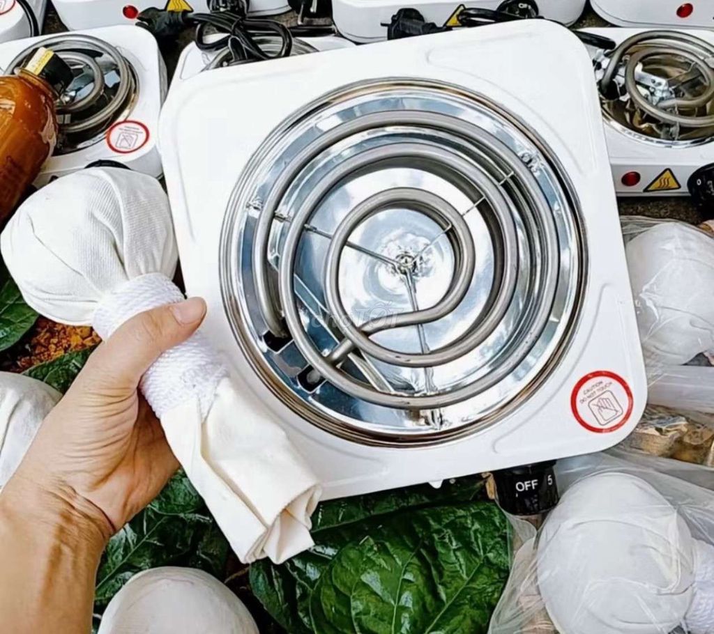 Bếp điện Đơn màu Trắng lò xo bền bỉ 1000w. Mua bán Bếp, lò, đồ điện nhà bếp tại Thành phố Thủ Đức Tp Hồ Chí Minh được đăng bởi Phương Thùy hình 1