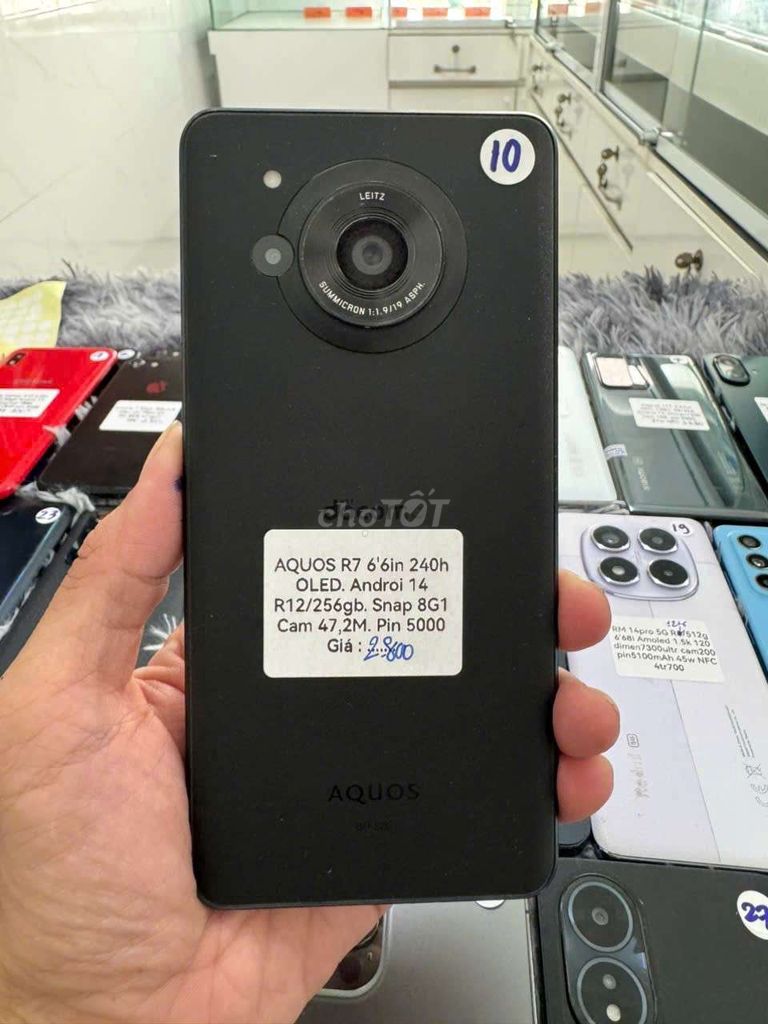 Sharp AQUOS R7 256GB Đen. Mua bán Điện thoại tại Thành phố Thủ Dầu Một Bình Dương được đăng bởi TTMobileBD hình 1