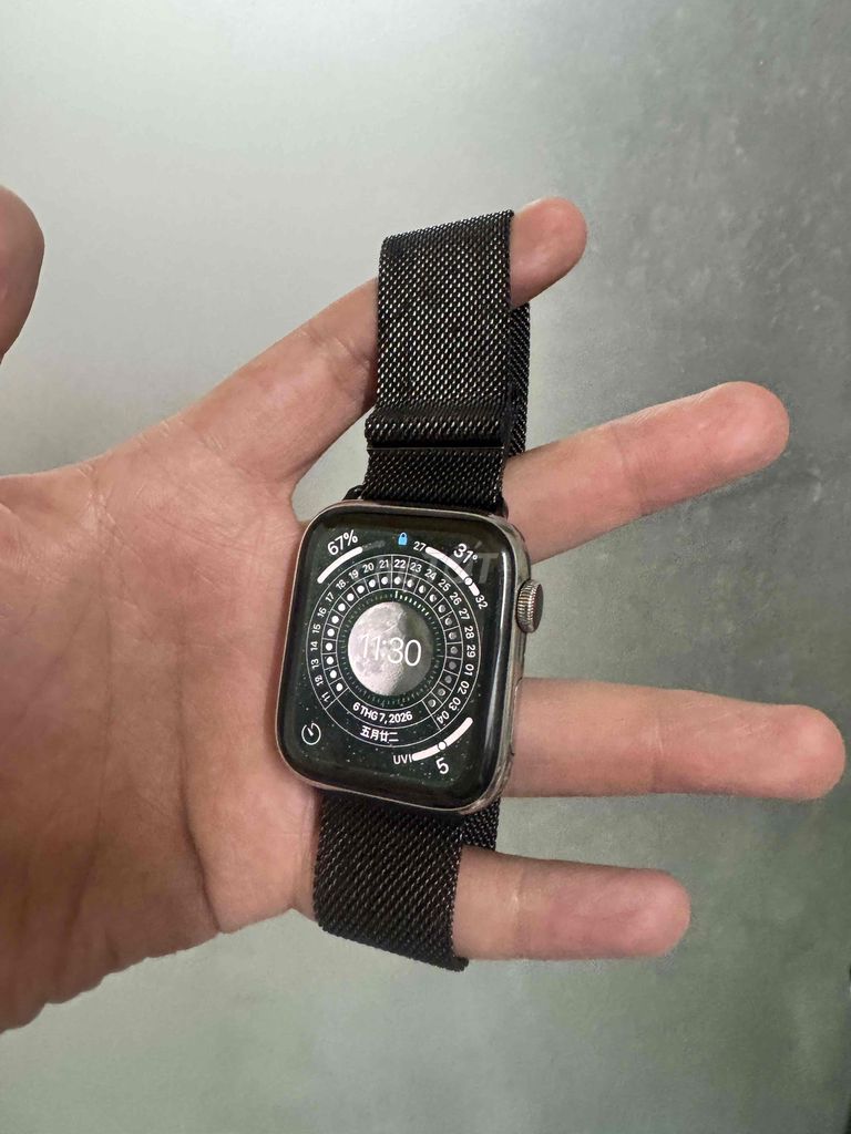 Apple Watch Series 4 44mm Bạc Thép. Mua bán Thiết bị đeo thông minh tại Quận Cẩm Lệ Đà Nẵng được đăng bởi XTL ĐN hình 1