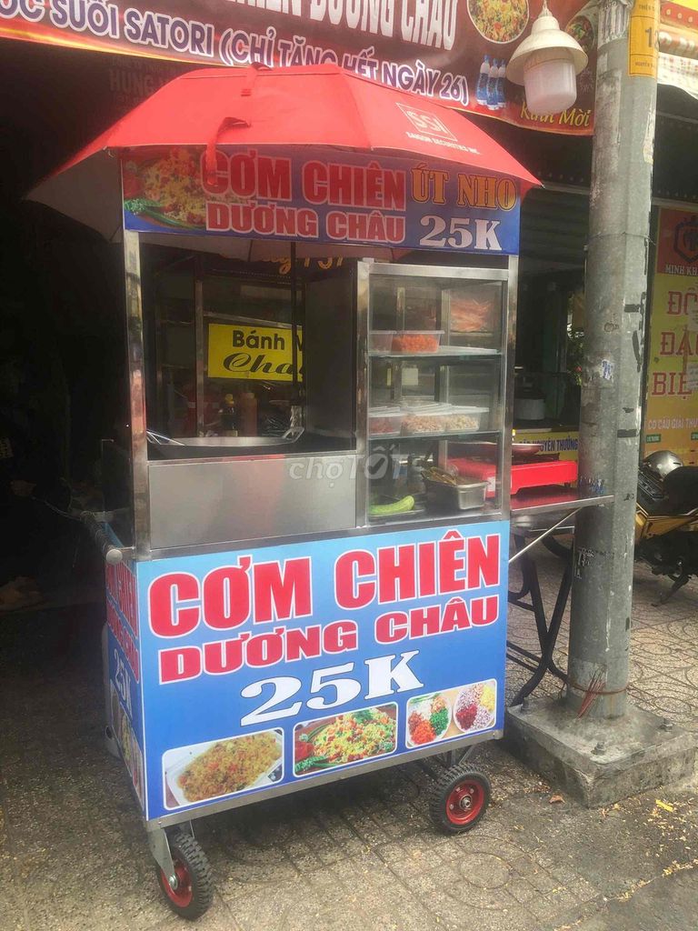 Xe đẩy bán hàng Inox Bạc. Mua bán Đồ chuyên dụng, Giống nuôi trồng tại Quận 3 Tp Hồ Chí Minh được đăng bởi My Nguyen hình 1