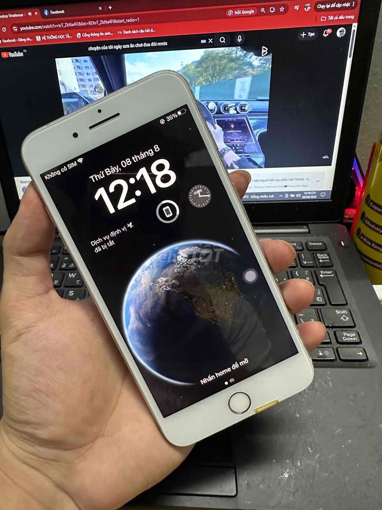 Apple iPhone 8 Plus có gl. Mua bán Điện thoại tại Quận Hoàng Mai Hà Nội được đăng bởi Trường An mobile 87 Tam Trinh Hn ZL09847mot6845 hình 1