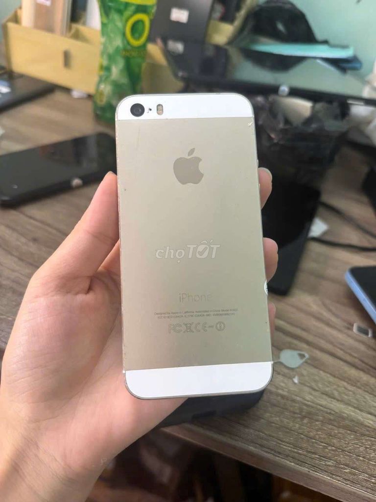 iPhone 5s, 16g, zin full. Mua bán Điện thoại tại Thành phố Thủ Dầu Một Bình Dương được đăng bởi Phước Mobile hình 1
