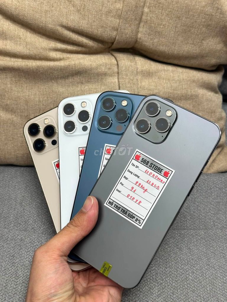 Apple iPhone 12 Pro Max 128-256GB Mỹ Đa dạng. Mua bán Điện thoại tại Quận Ba Đình Hà Nội được đăng bởi Hội Đồ Điện Tử hình 1