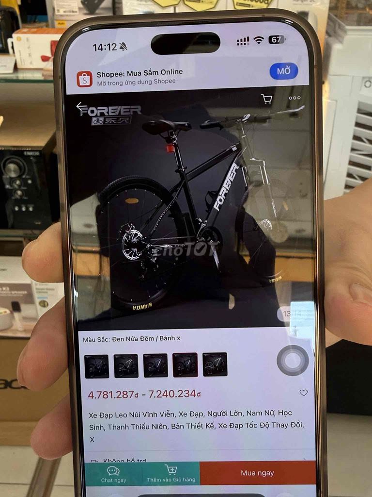 thanh lý xe đạp giá rẻ. Mua bán Xe đạp tại Thành phố Châu Đốc An Giang được đăng bởi Nguyễn Quốc Thái hình 4