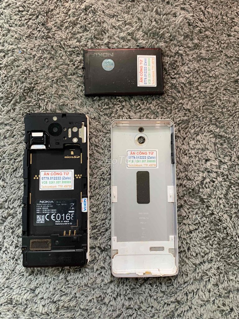nokia 515 Trắng 2 sim zin bản Nga Ngố hiếm có. Mua bán Điện thoại tại Quận Bình Thạnh Tp Hồ Chí Minh được đăng bởi Ân Công Tử hình 2