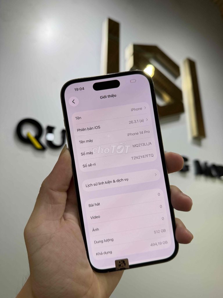 14pro 512gbbb ám nhẹ xíu. Mua bán Điện thoại tại Quận 12 Tp Hồ Chí Minh được đăng bởi San San Mobile hình 1